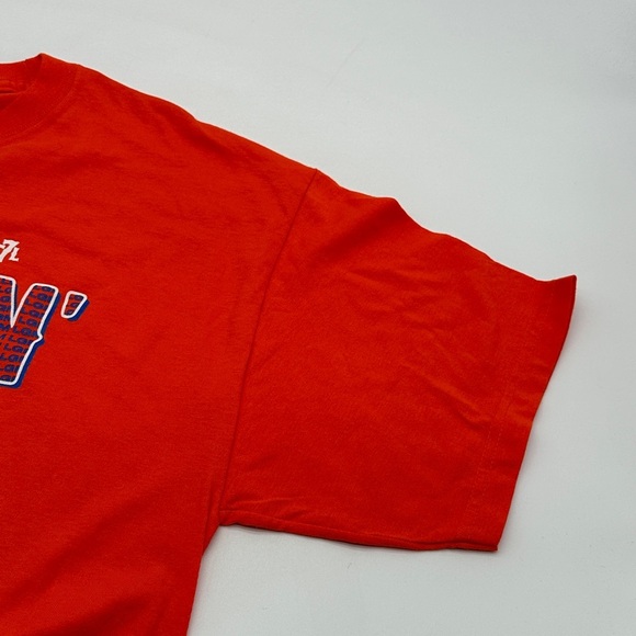 New York Mets The 7 Line Amazin Baseball Citi Field Queens Shirt Mens L Baseball - Picture 3 of 7